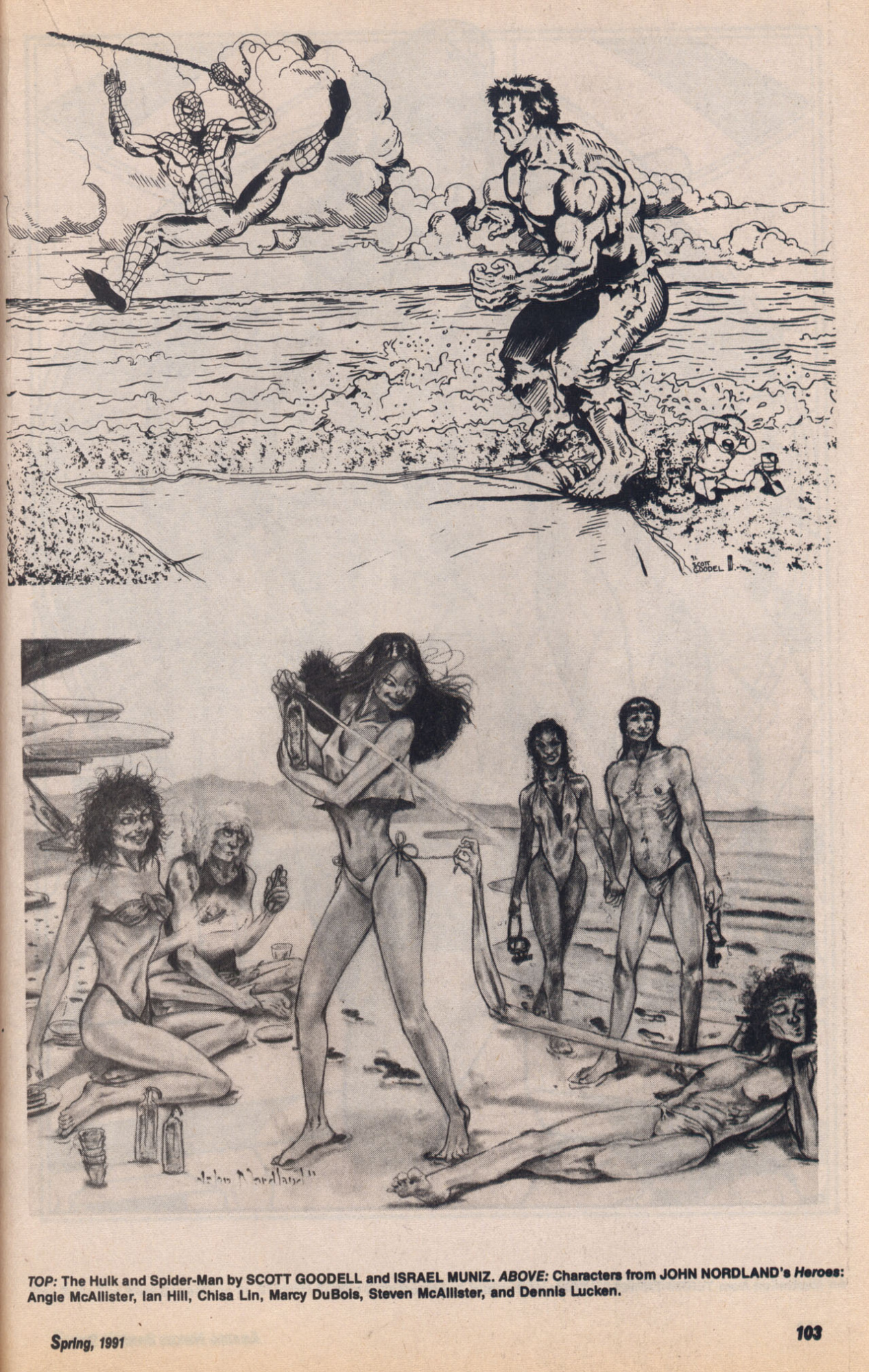 Amazing Heroes Swimsuit 1991