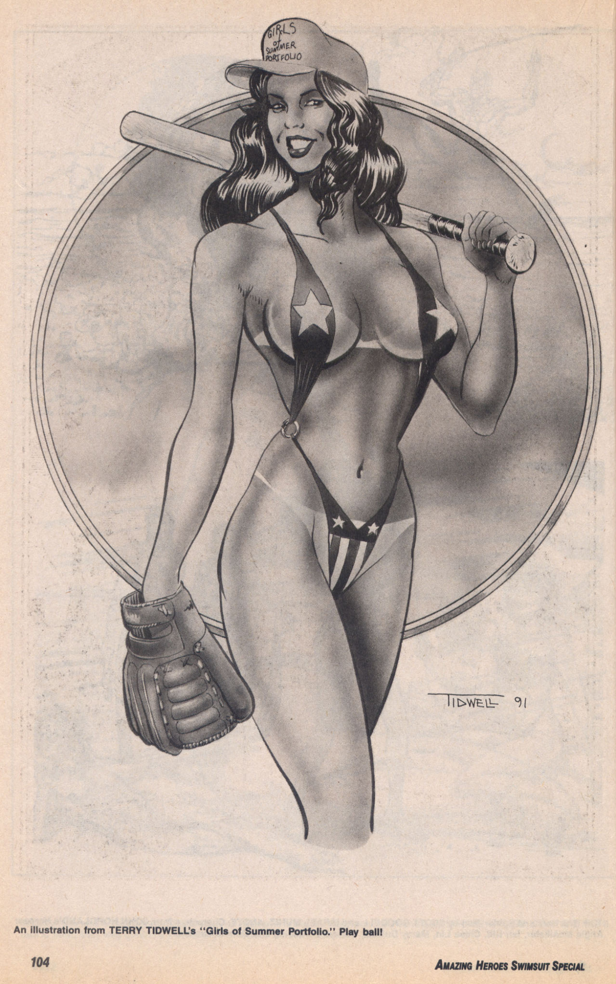 Amazing Heroes Swimsuit 1991