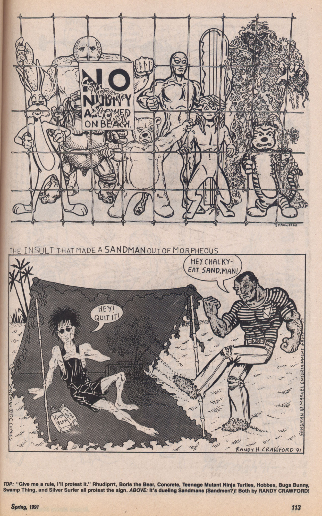 Amazing Heroes Swimsuit 1991