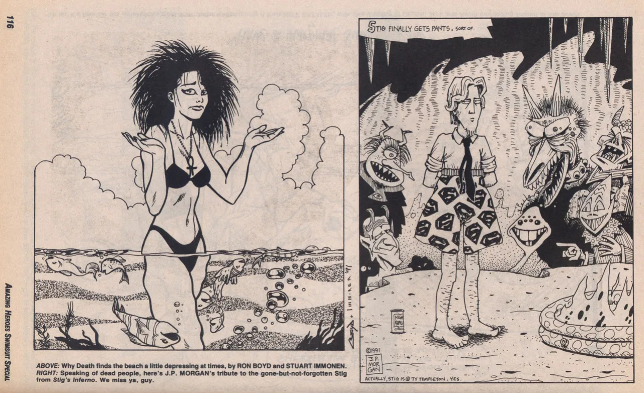 Amazing Heroes Swimsuit 1991