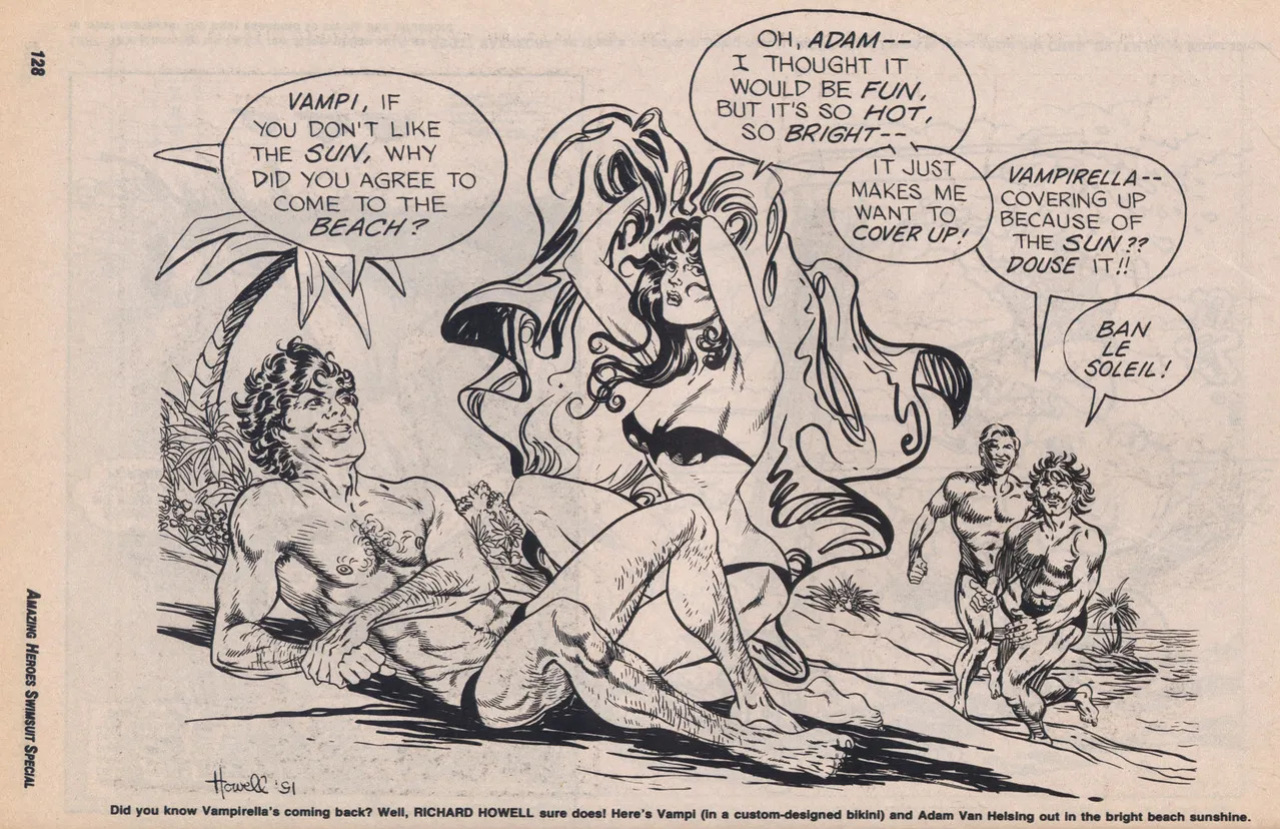 Amazing Heroes Swimsuit 1991