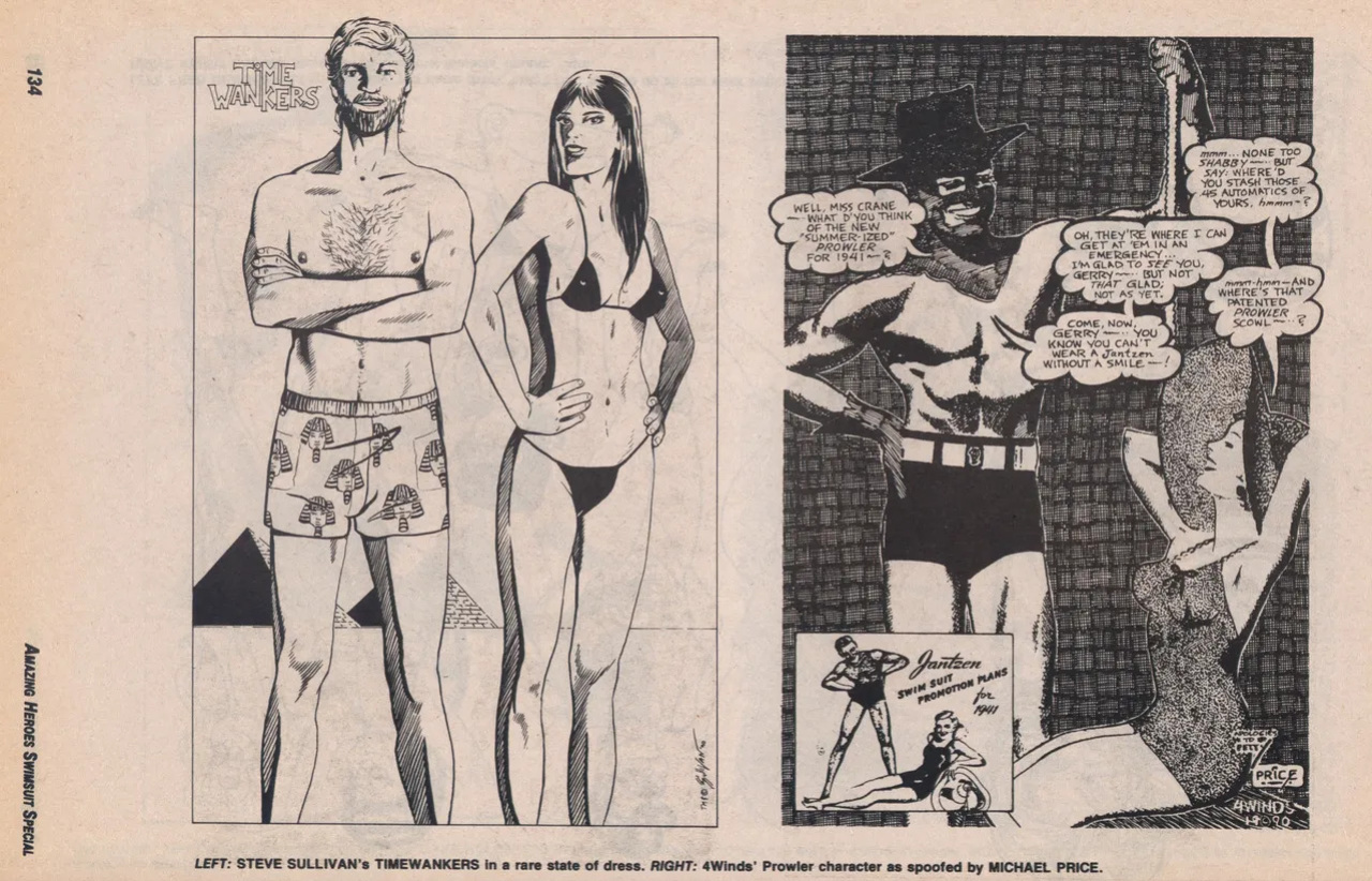 Amazing Heroes Swimsuit 1991