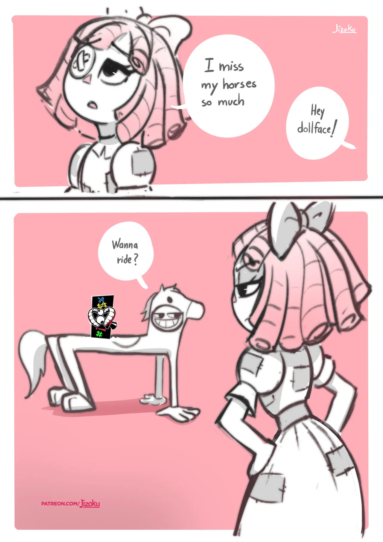 [Jizoku] The Amazing Digital Circus Sketches
