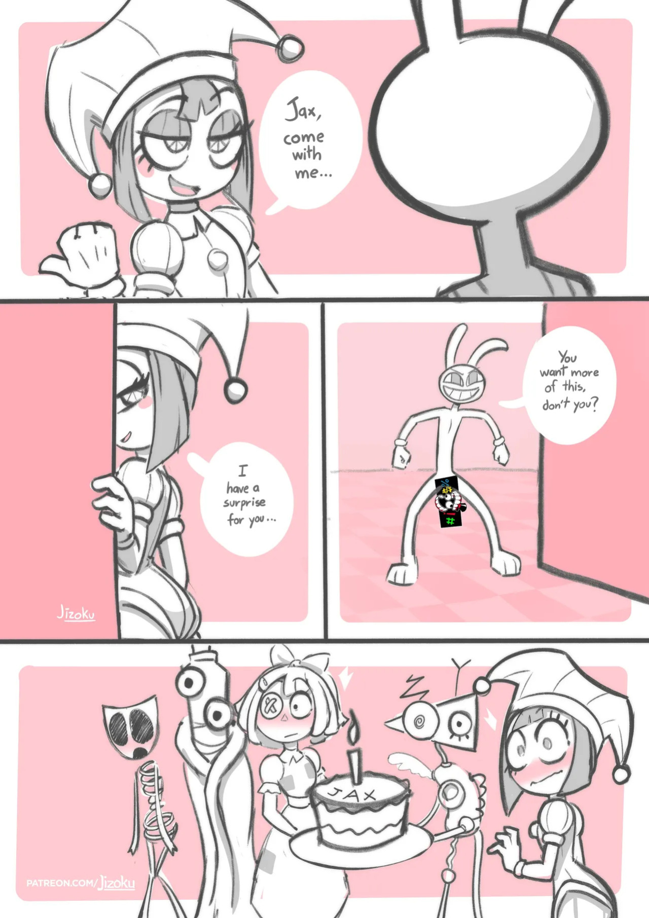 [Jizoku] The Amazing Digital Circus Sketches