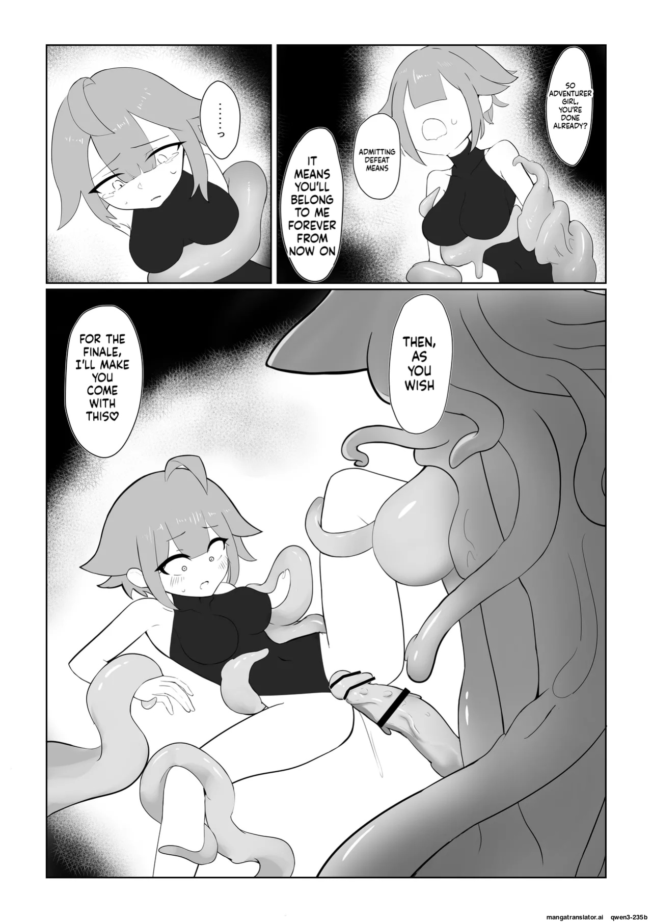 [ajimuni] Slime Onee-san to Onna Boukensha-chan (SCANMTL)