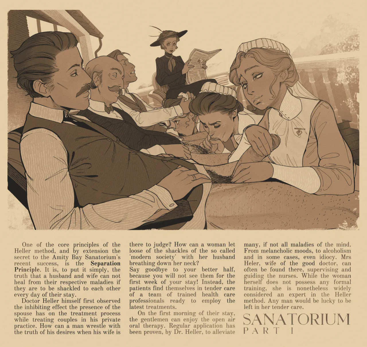 Incase - Sanatorium (Ongoing) + Other Victorian era images