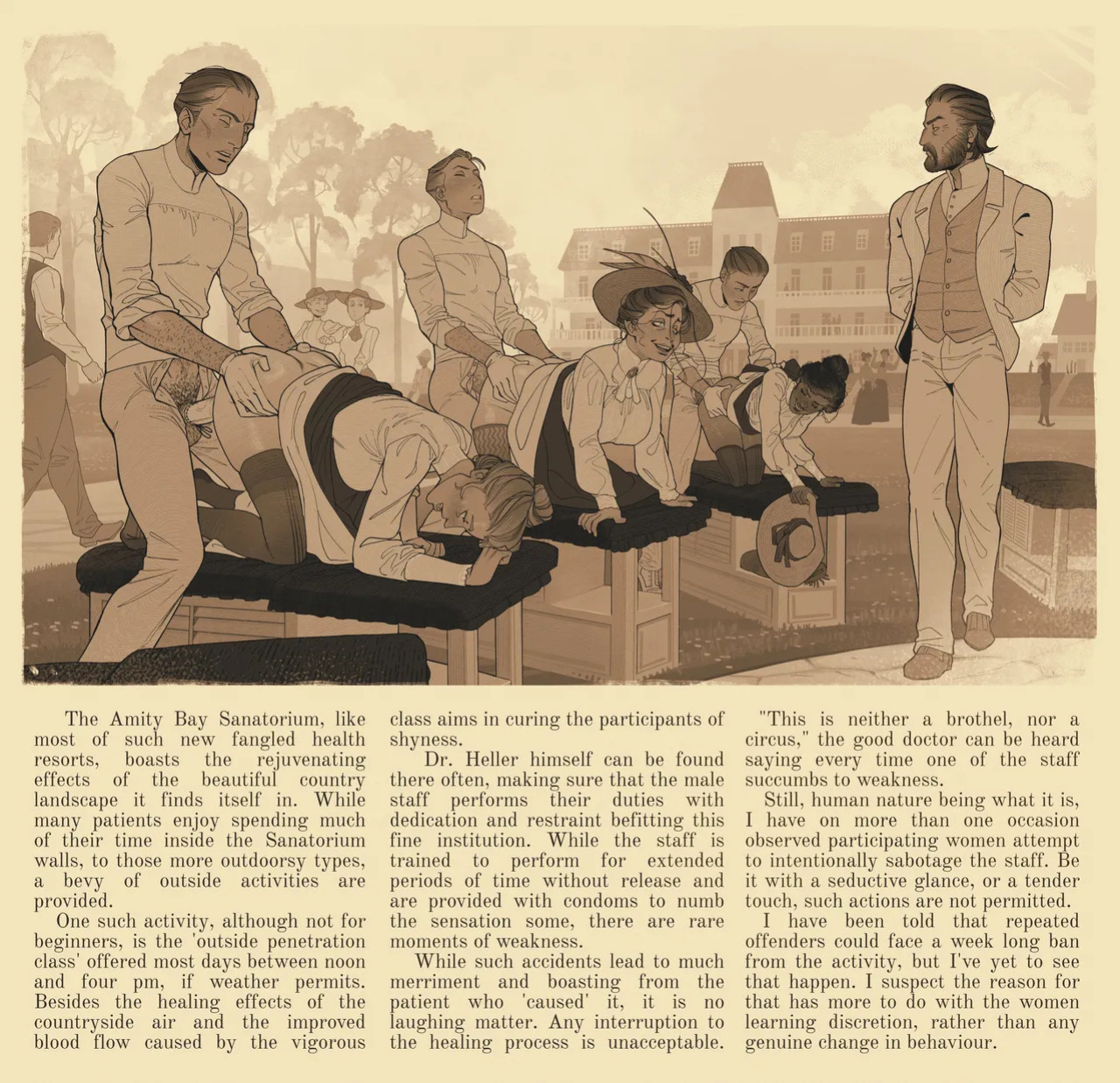 Incase - Sanatorium (Ongoing) + Other Victorian era images
