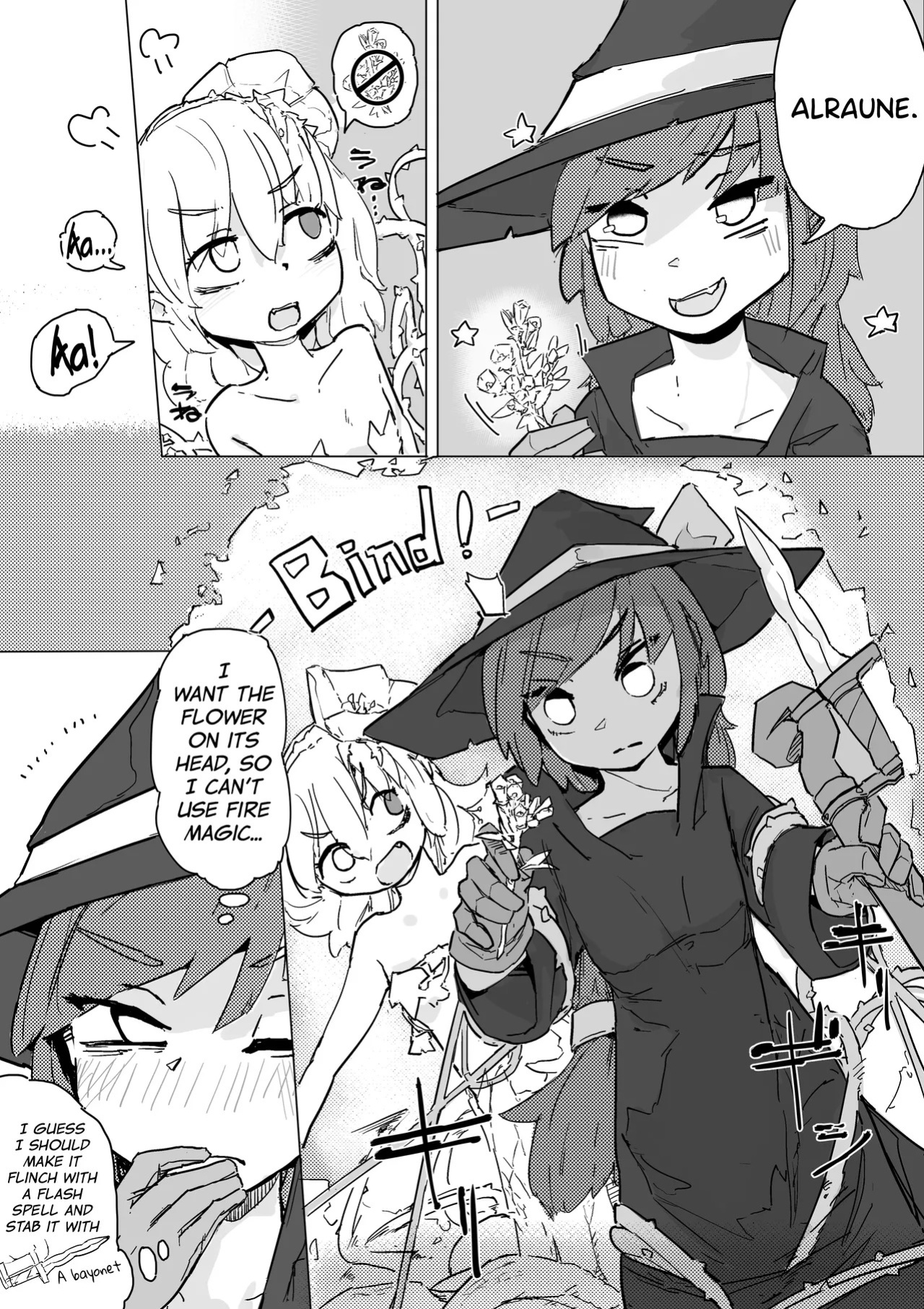 [Same Koubou] Majo to Alraune [English] [biribiri] [Digital]