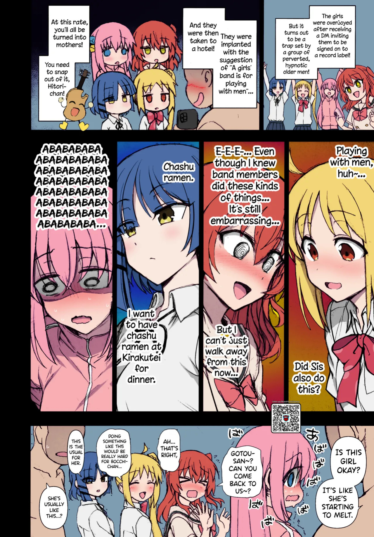 (Aiue Oka)] Dakuon 5 (Bocchi the Rock!) (Colorized) |RisenHentaiDemon|