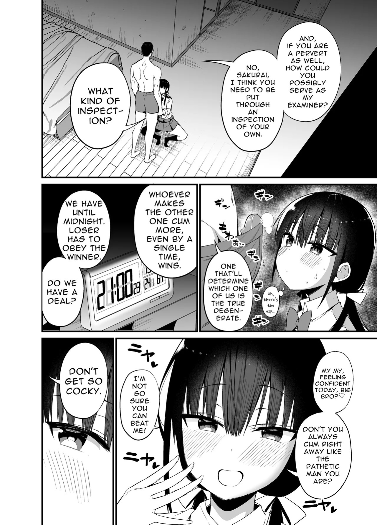 [Aohimo Familia (Chilt)] Kanojo no Imouto ga Kyonyuu MiniSkir JK de Koakuma-kei 4 My Girlfriend's Sister is a Busty Deviless in a Miniskirt 4 [Digital] [English] [Fantasy Primer] [Decensored]