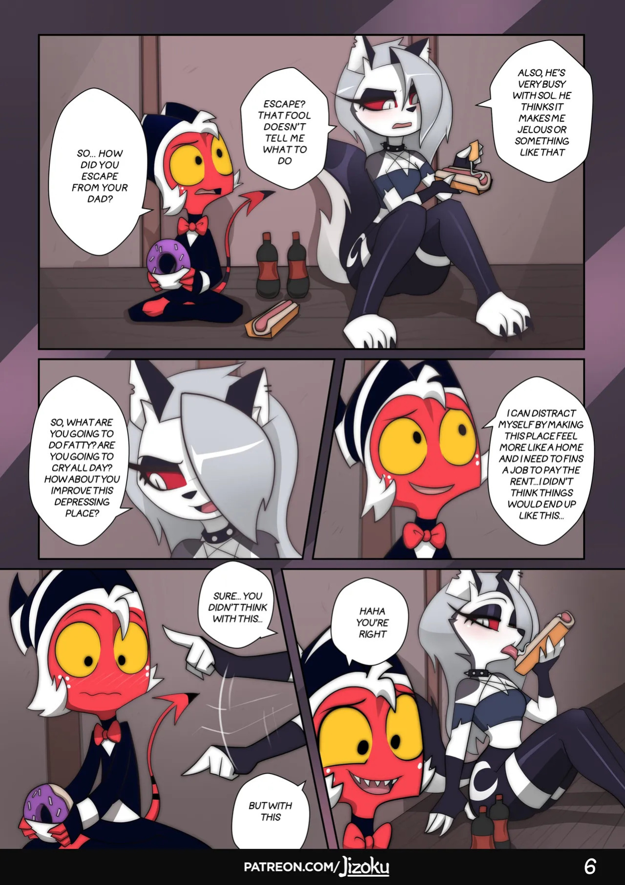 [Jizoku] A Night With Loona 3 (Ongoing)