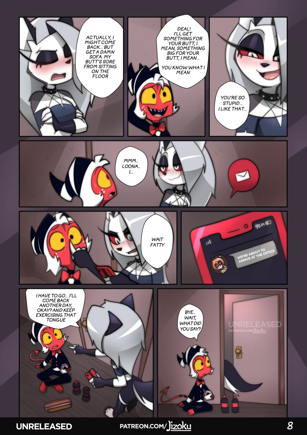 [Jizoku] A Night With Loona 3 (Ongoing)