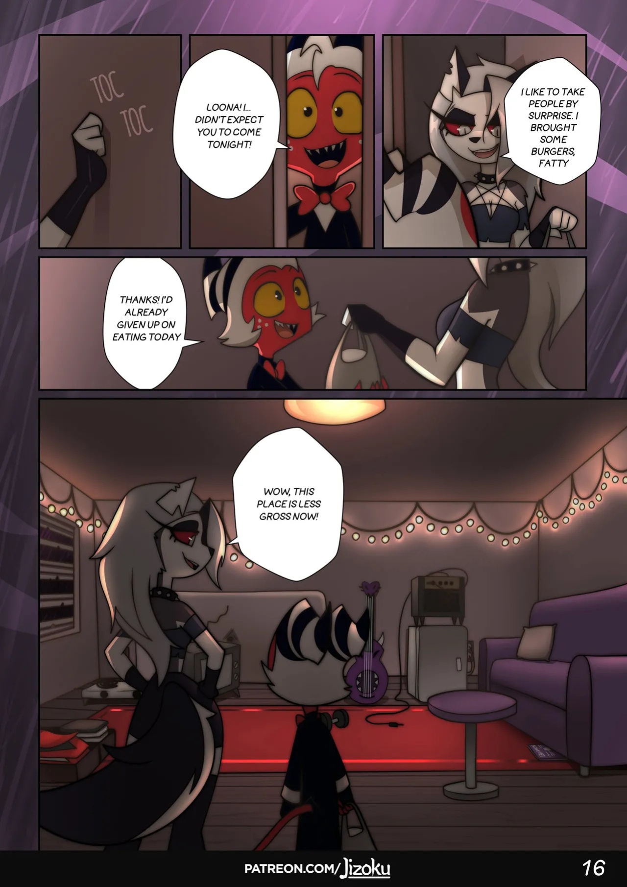 [Jizoku] A Night With Loona 3 (Ongoing)