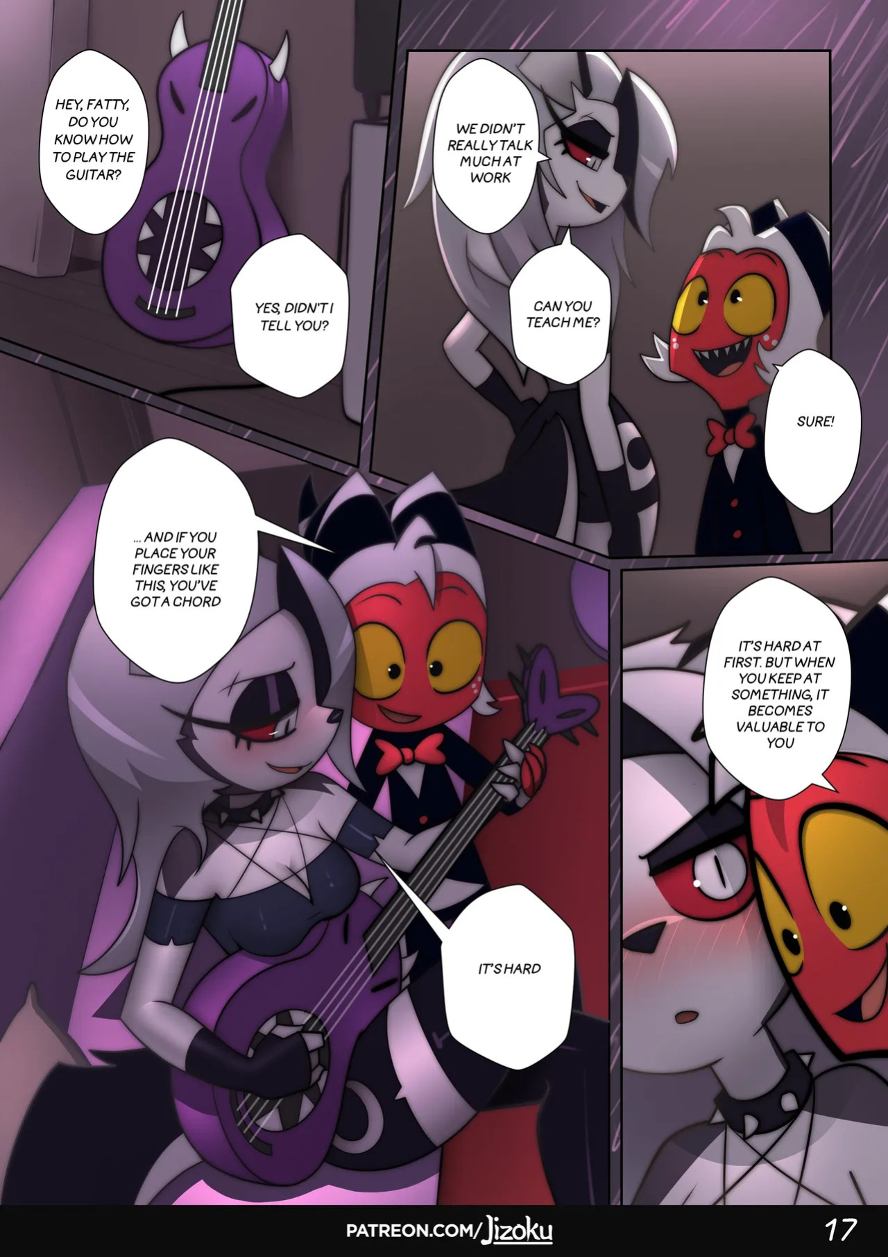 [Jizoku] A Night With Loona 3 (Ongoing)