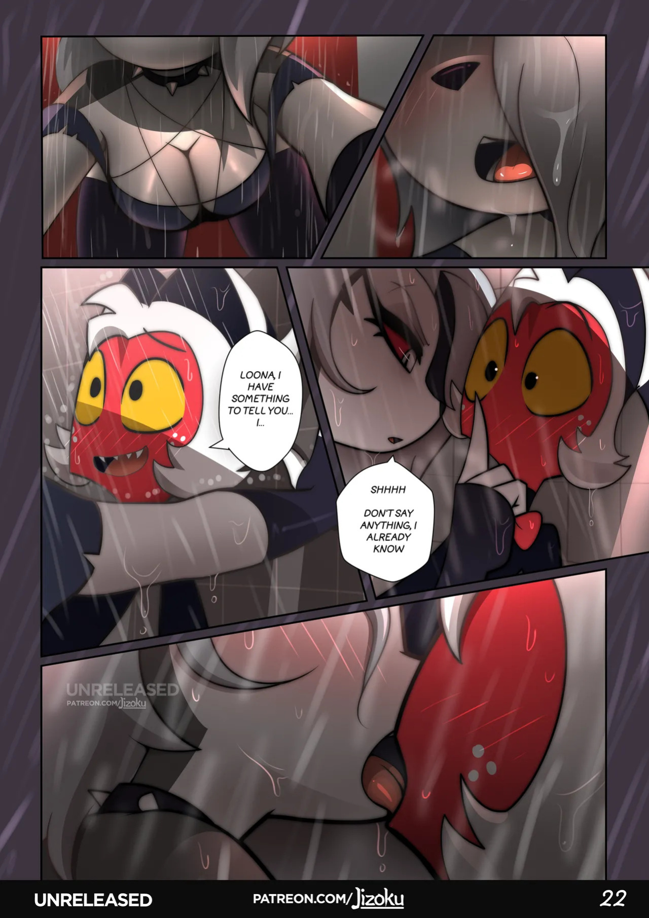 [Jizoku] A Night With Loona 3 (Ongoing)