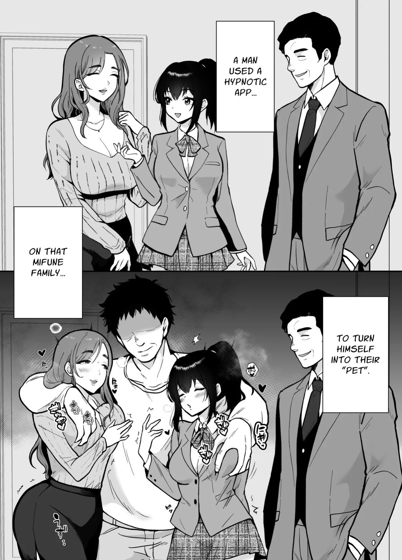[Kinokko (Taguchi Monyata)] Mifune-san-chi no Saimin Pet Oji-san | The Mifune Household's Middle-aged Manpet [English] [Solid Rose]