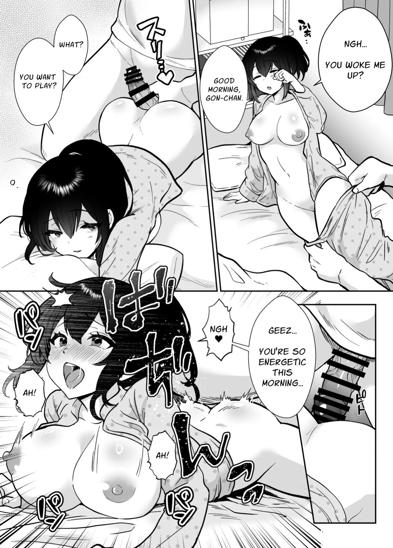 [Kinokko (Taguchi Monyata)] Mifune-san-chi no Saimin Pet Oji-san | The Mifune Household's Middle-aged Manpet [English] [Solid Rose]