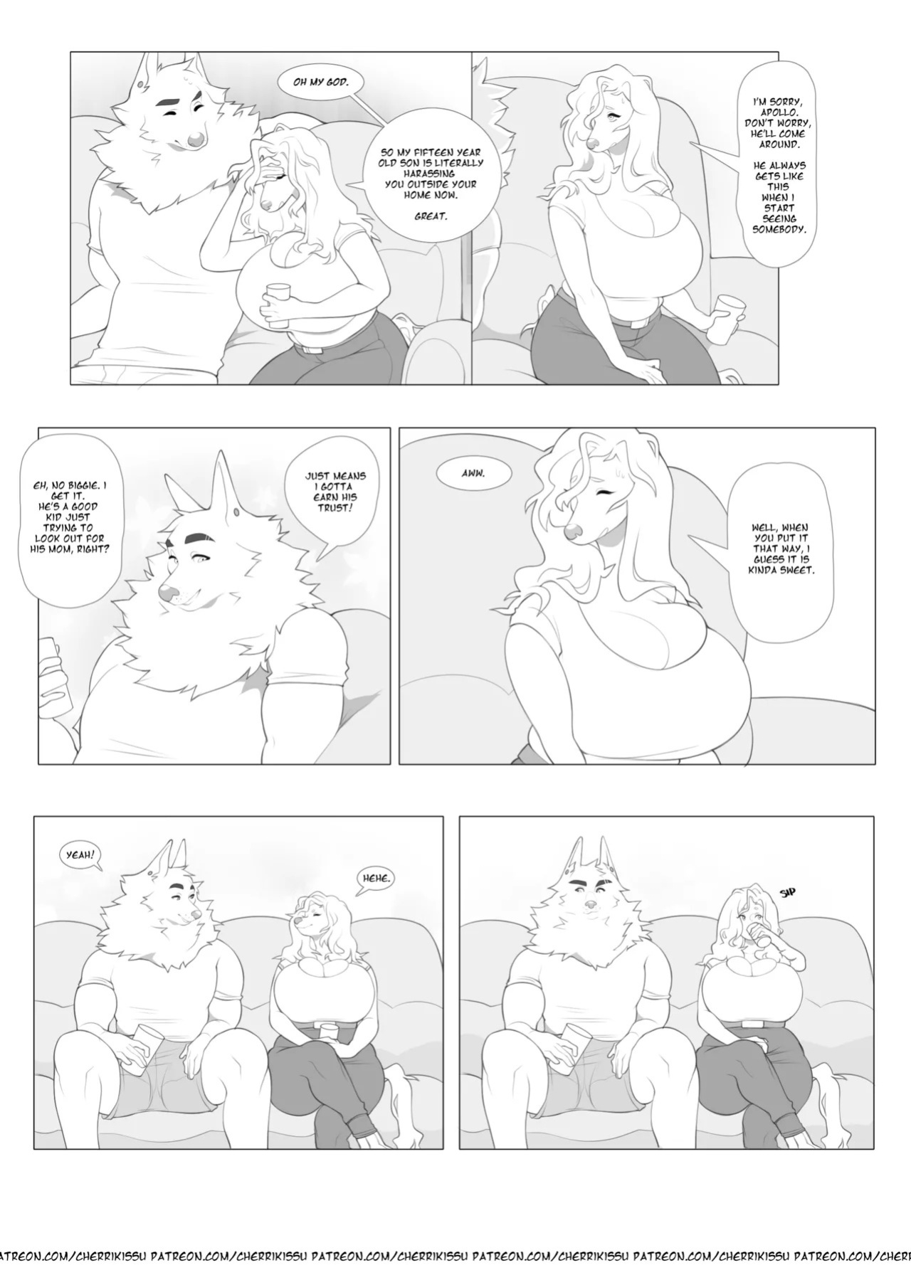 [Cherrikissu] Mabel and Apollo