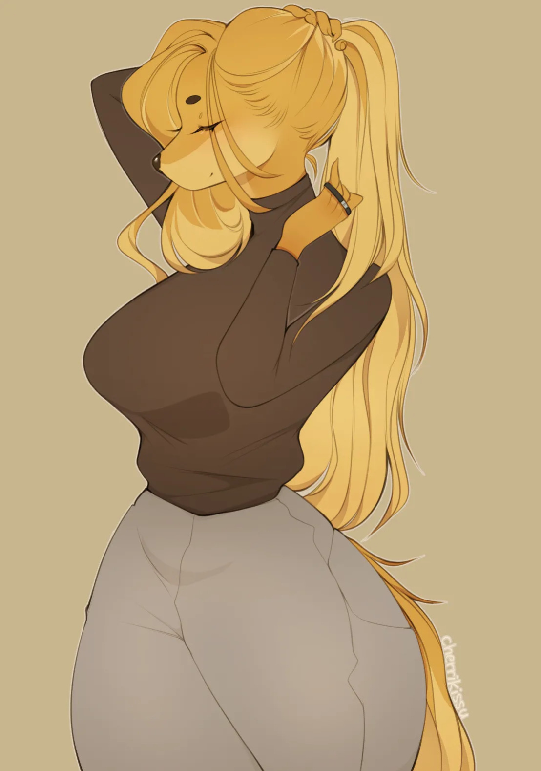 [Cherrikissu] Mabel and Apollo