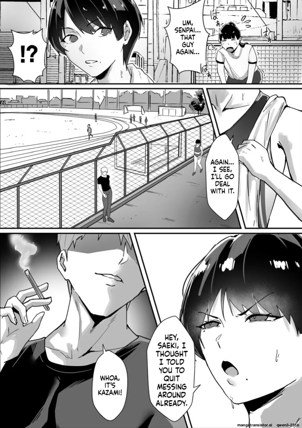 Boyish no Senpai Kanojo ga Netorarete Mesu ni Otosareru Hanashi (MTL)