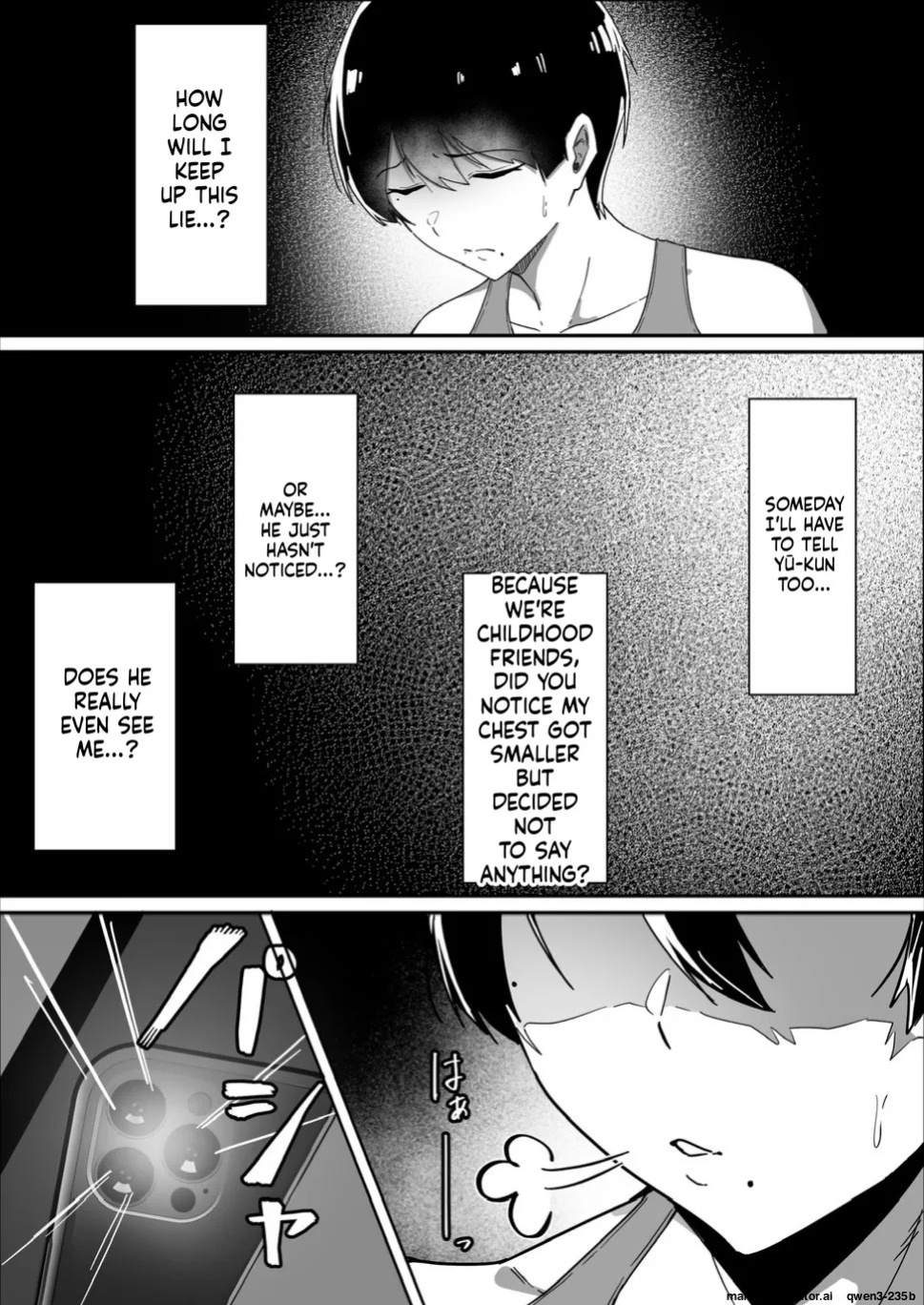 Boyish no Senpai Kanojo ga Netorarete Mesu ni Otosareru Hanashi (MTL)