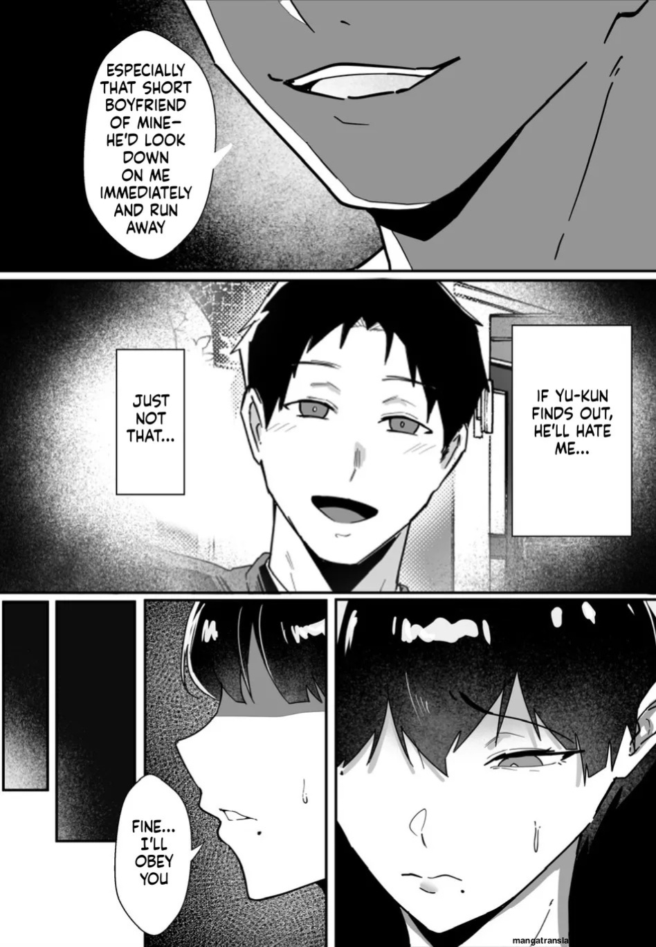 Boyish no Senpai Kanojo ga Netorarete Mesu ni Otosareru Hanashi (MTL)