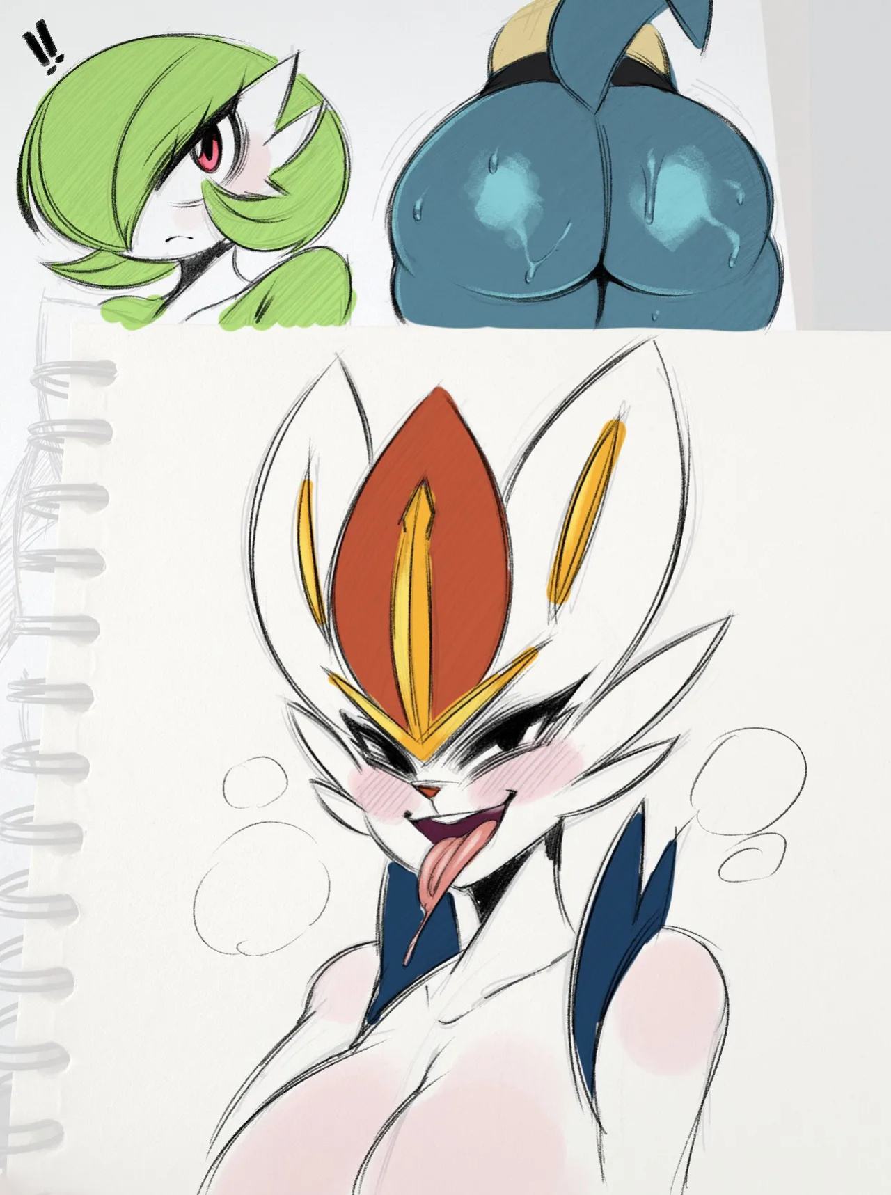 [Saltyxodium] Cinderace (Pokemon)