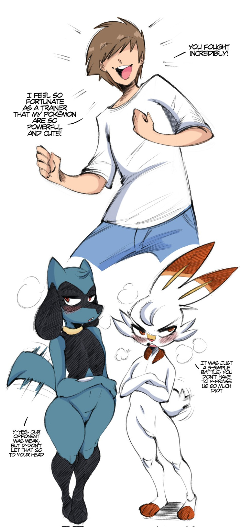 [Saltyxodium] Cinderace (Pokemon)