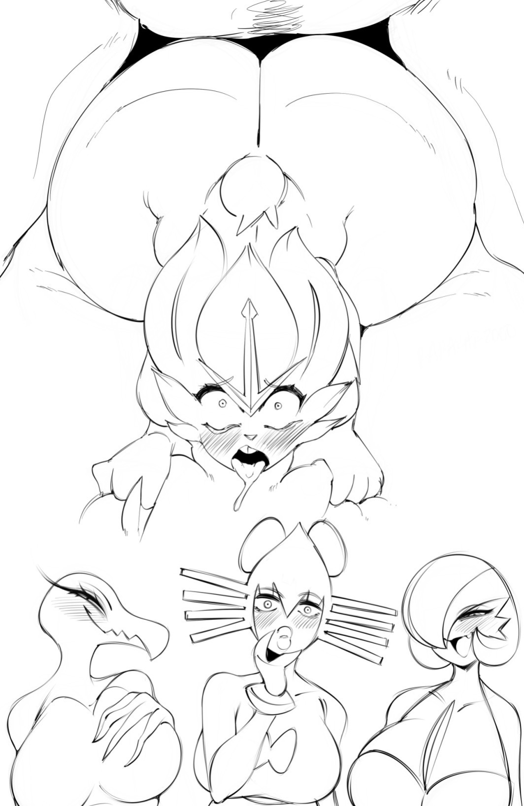 [Saltyxodium] Cinderace (Pokemon)