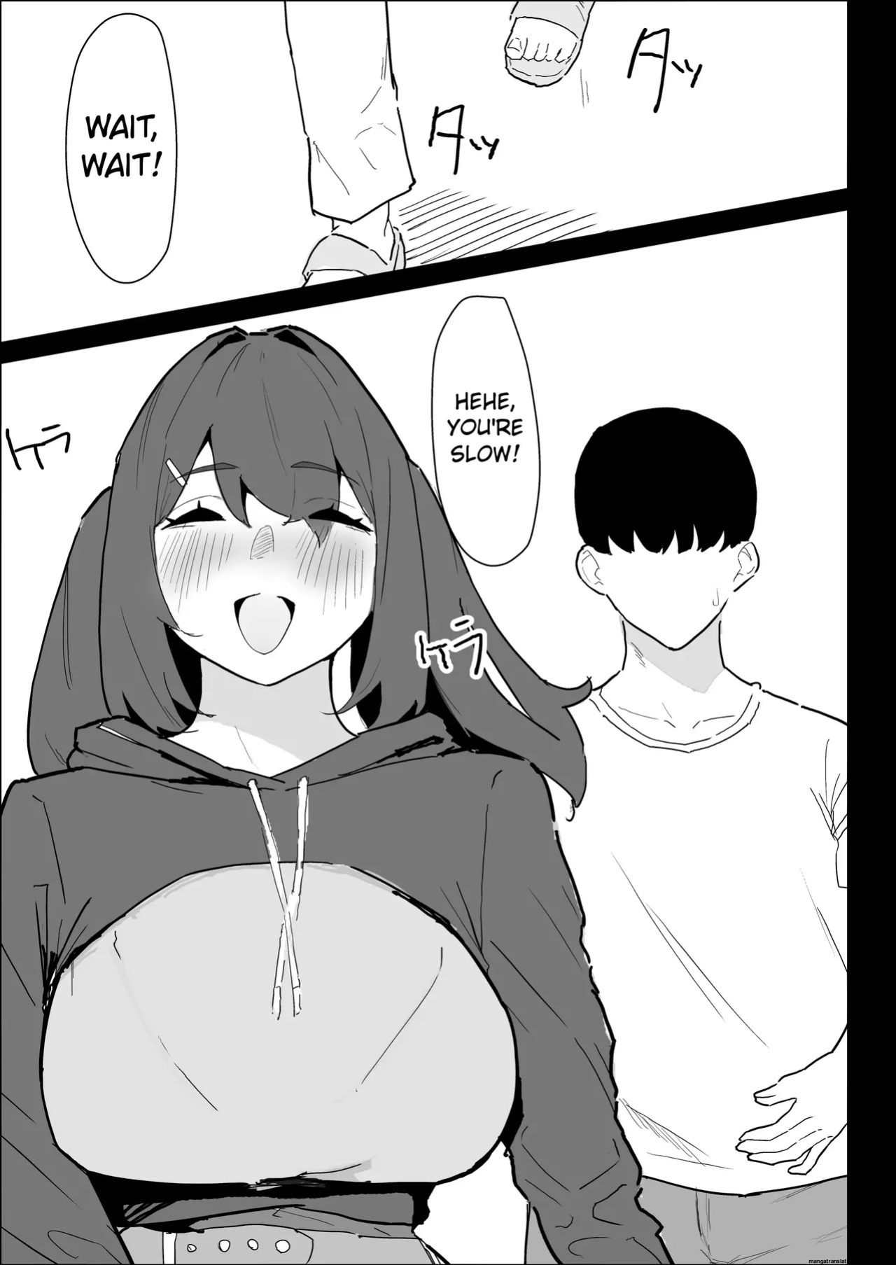 [purintai] My busty older sister, who has a boyfriend, reluctantly helps me out.