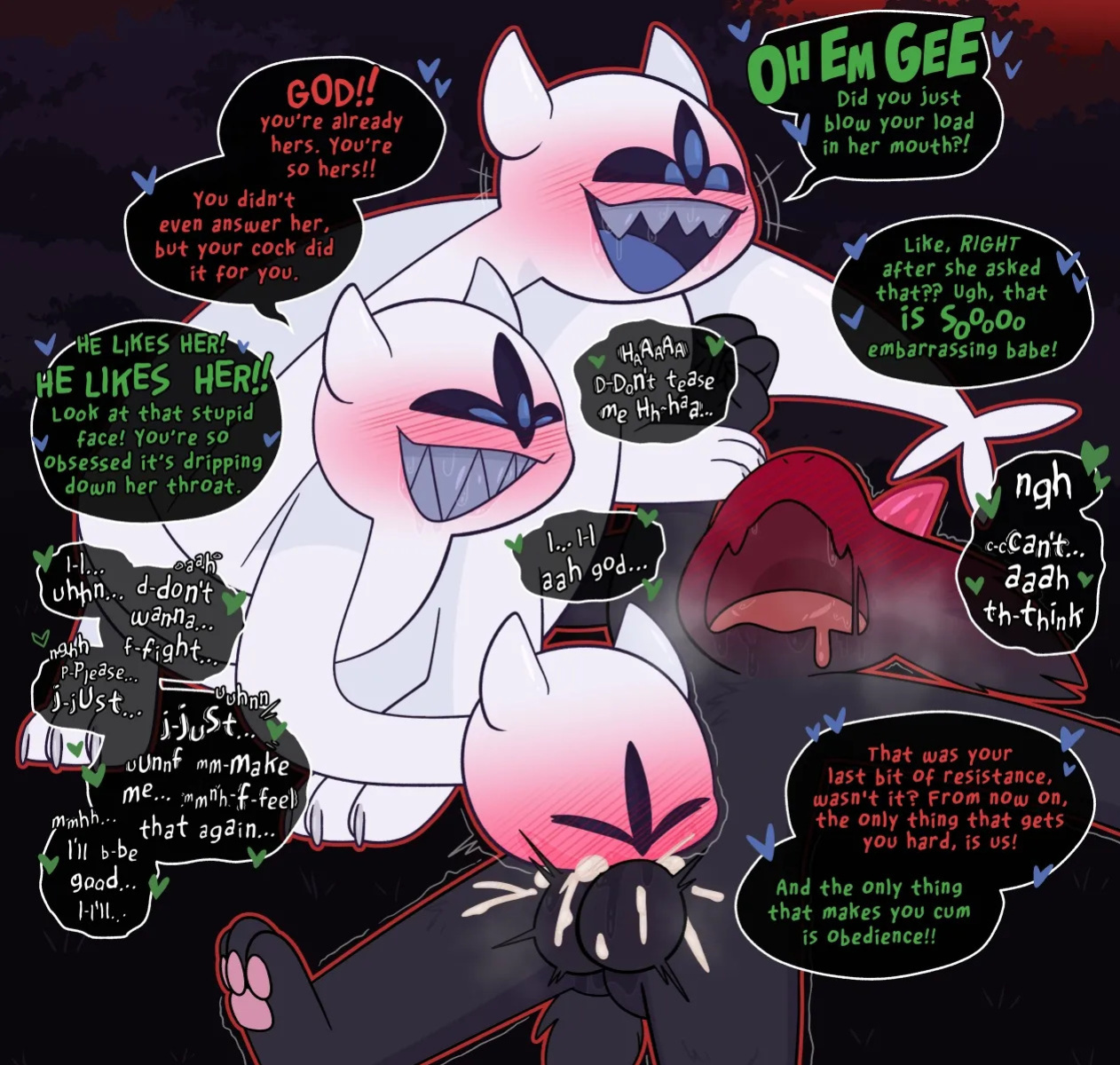 [Crushpepper] Ralsei x Clover
