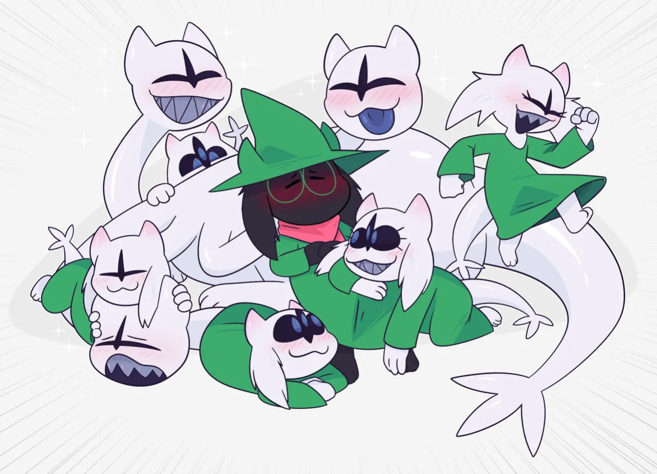 [Crushpepper] Ralsei x Clover