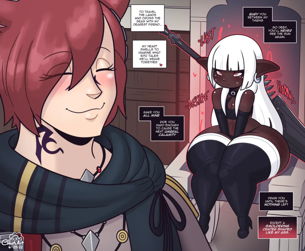 [Cobatsart] Mary Muffin: DRK Chocolate Cake (Final Fantasy XIV) Ongoing