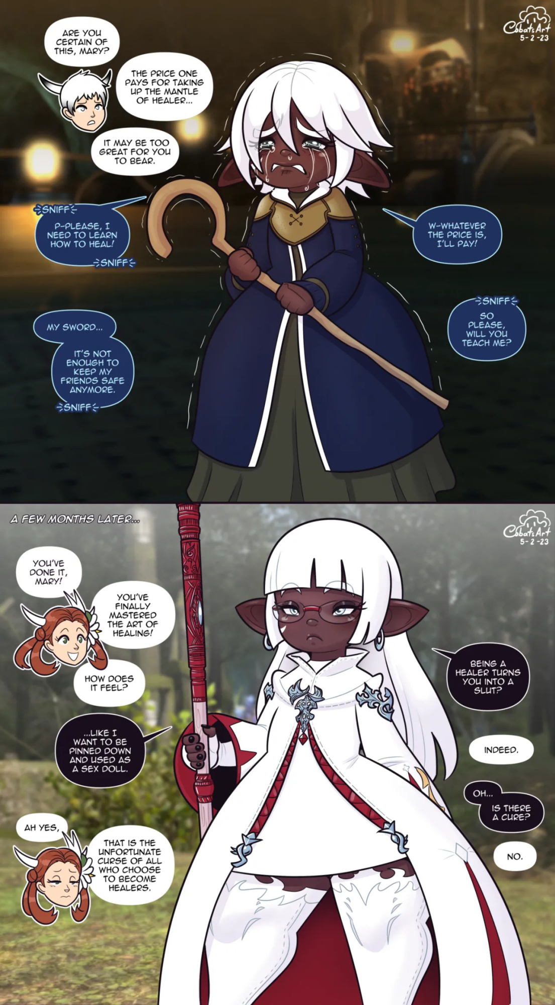 [Cobatsart] Mary Muffin: DRK Chocolate Cake (Final Fantasy XIV) Ongoing