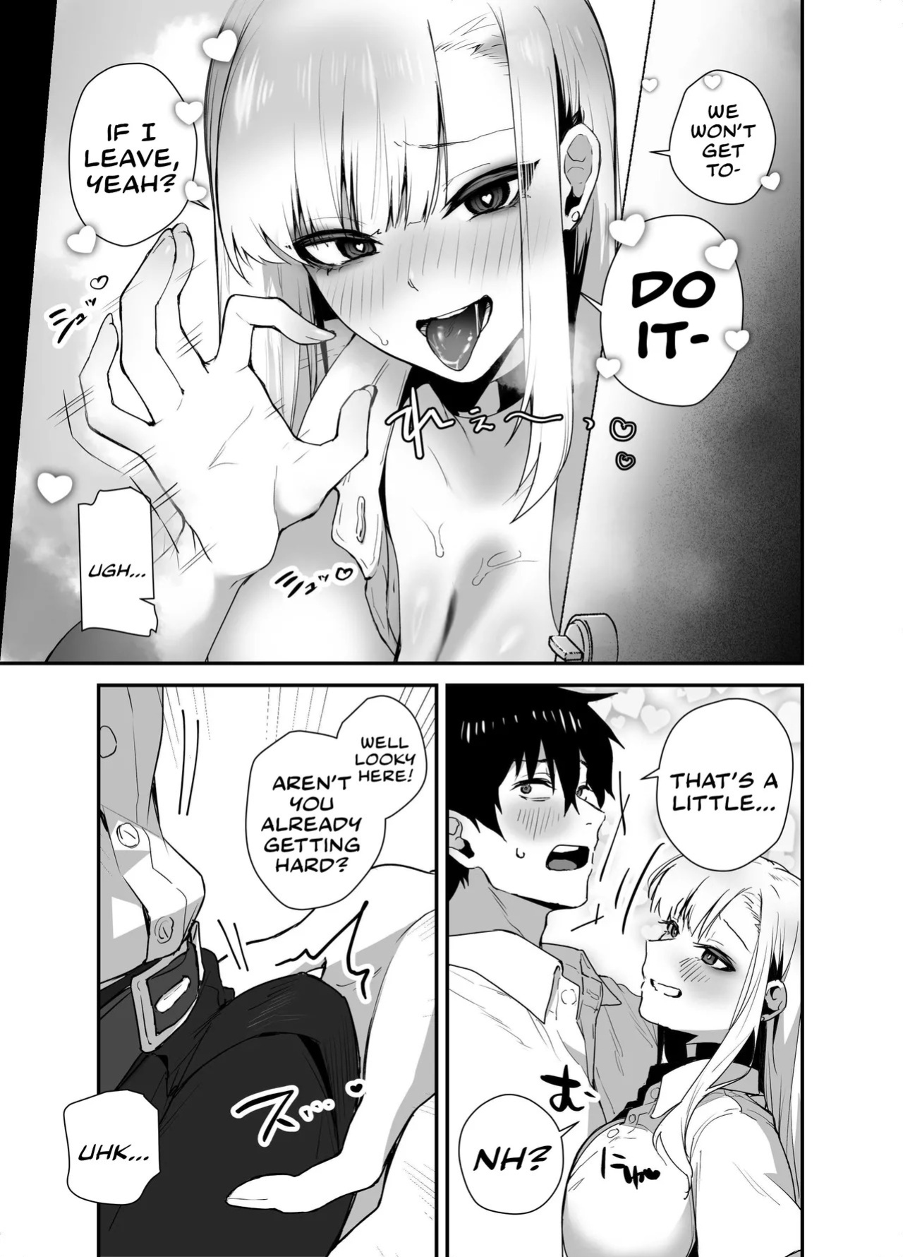 [Ebi Hoppe (Galvalume Kouhan)] After I Refused A Blowjob From An Uninvited Slutty, Passionate Gal, I Gave Her A Creampie Confession And Had Lots Of Sweet, Loving Sex With Her! | Gachi Koi Bitch Gal no Oshikake Fella o Kotowattara Nakadashi Kokuhaku & Amaa