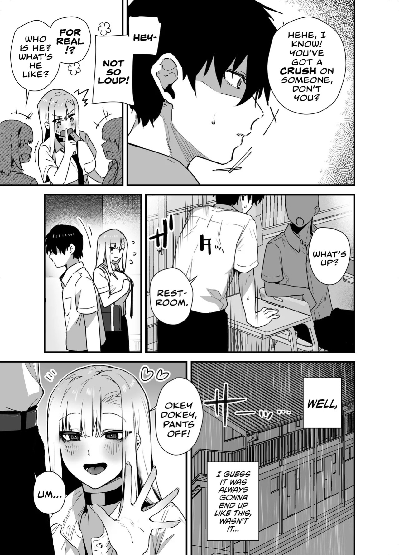 [Ebi Hoppe (Galvalume Kouhan)] After I Refused A Blowjob From An Uninvited Slutty, Passionate Gal, I Gave Her A Creampie Confession And Had Lots Of Sweet, Loving Sex With Her! | Gachi Koi Bitch Gal no Oshikake Fella o Kotowattara Nakadashi Kokuhaku & Amaa