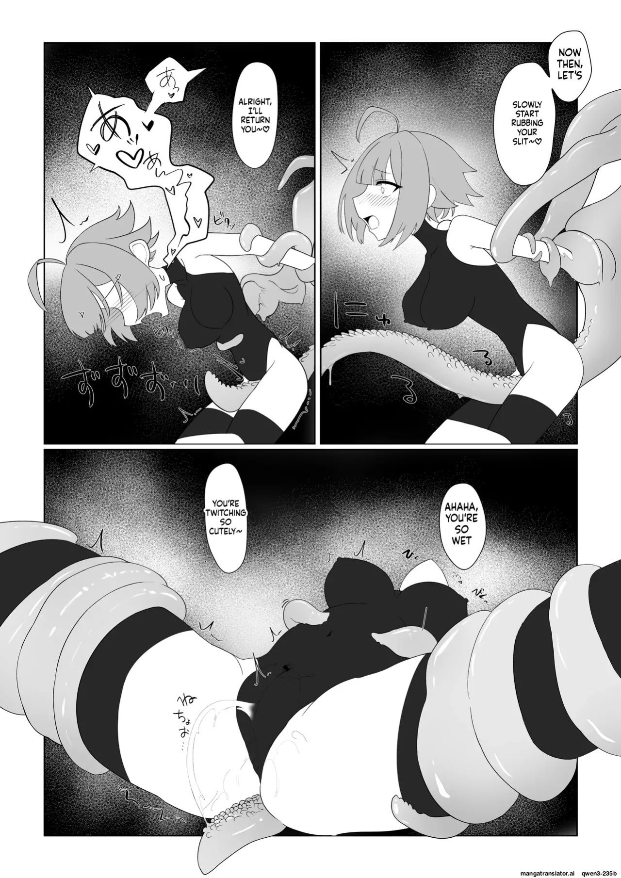 [ajimuni] Slime Onee-san to Onna Boukensha-chan [FIXED] (SCANMTL)