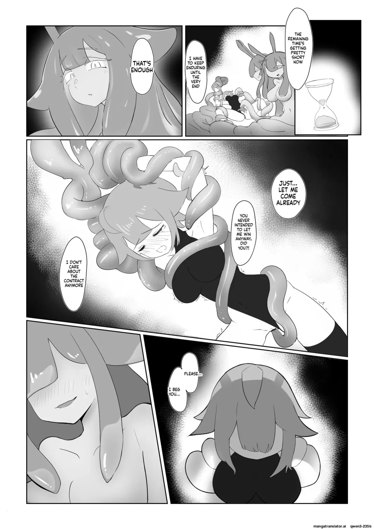[ajimuni] Slime Onee-san to Onna Boukensha-chan [FIXED] (SCANMTL)