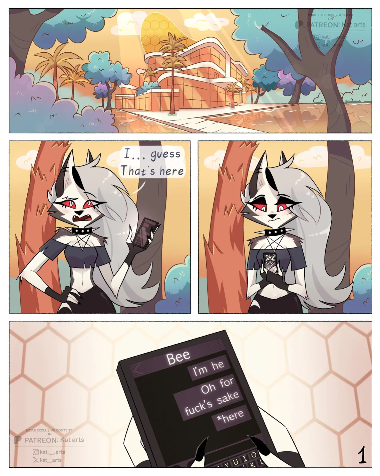 [Kat arts] Honey and Sour Cream (Helluva Boss) [Ongoing]