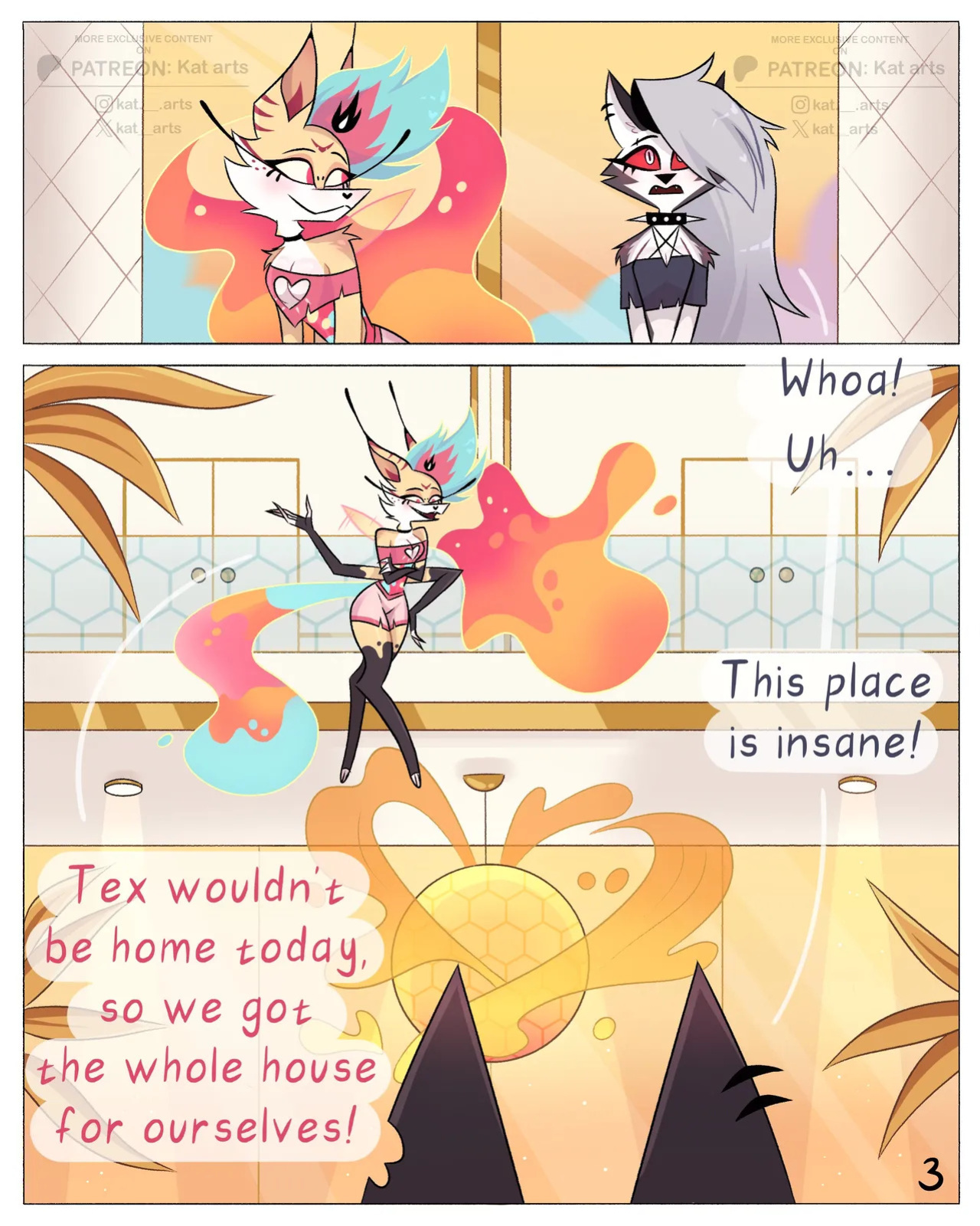 [Kat arts] Honey and Sour Cream (Helluva Boss) [Ongoing]