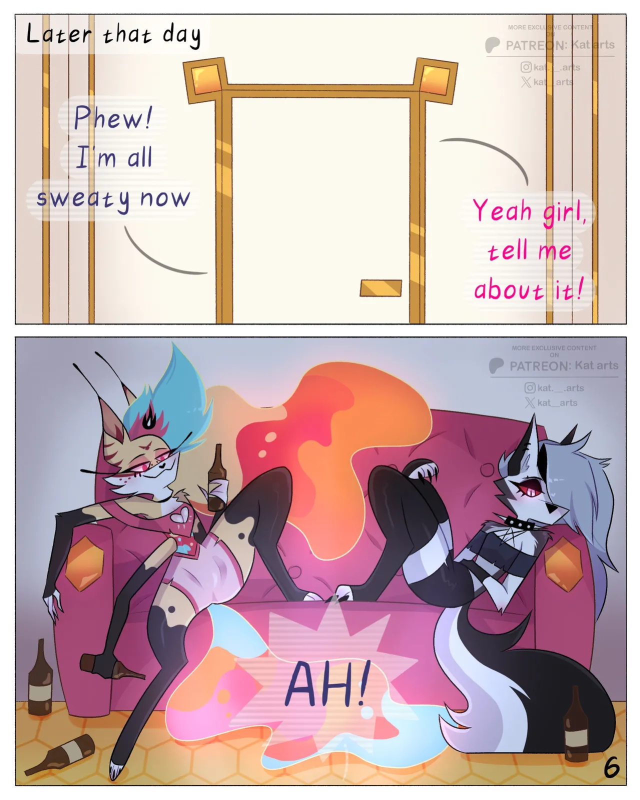 [Kat arts] Honey and Sour Cream (Helluva Boss) [Ongoing]