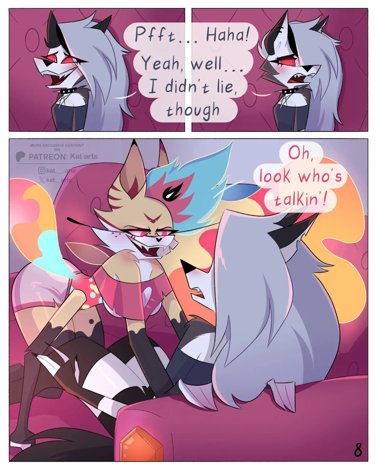 [Kat arts] Honey and Sour Cream (Helluva Boss) [Ongoing]