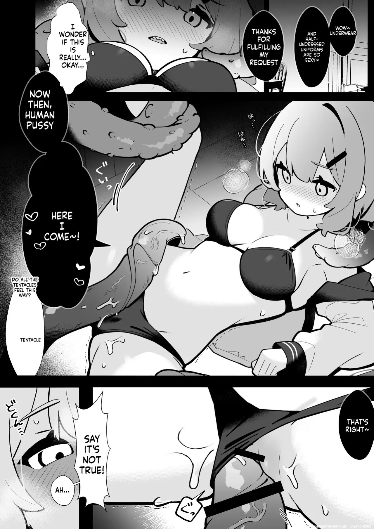 [Pe. (Pekeko)] Masaka Watashi ga Shokushu Ecchi suru Nante... [Digital] (SCANMTL)