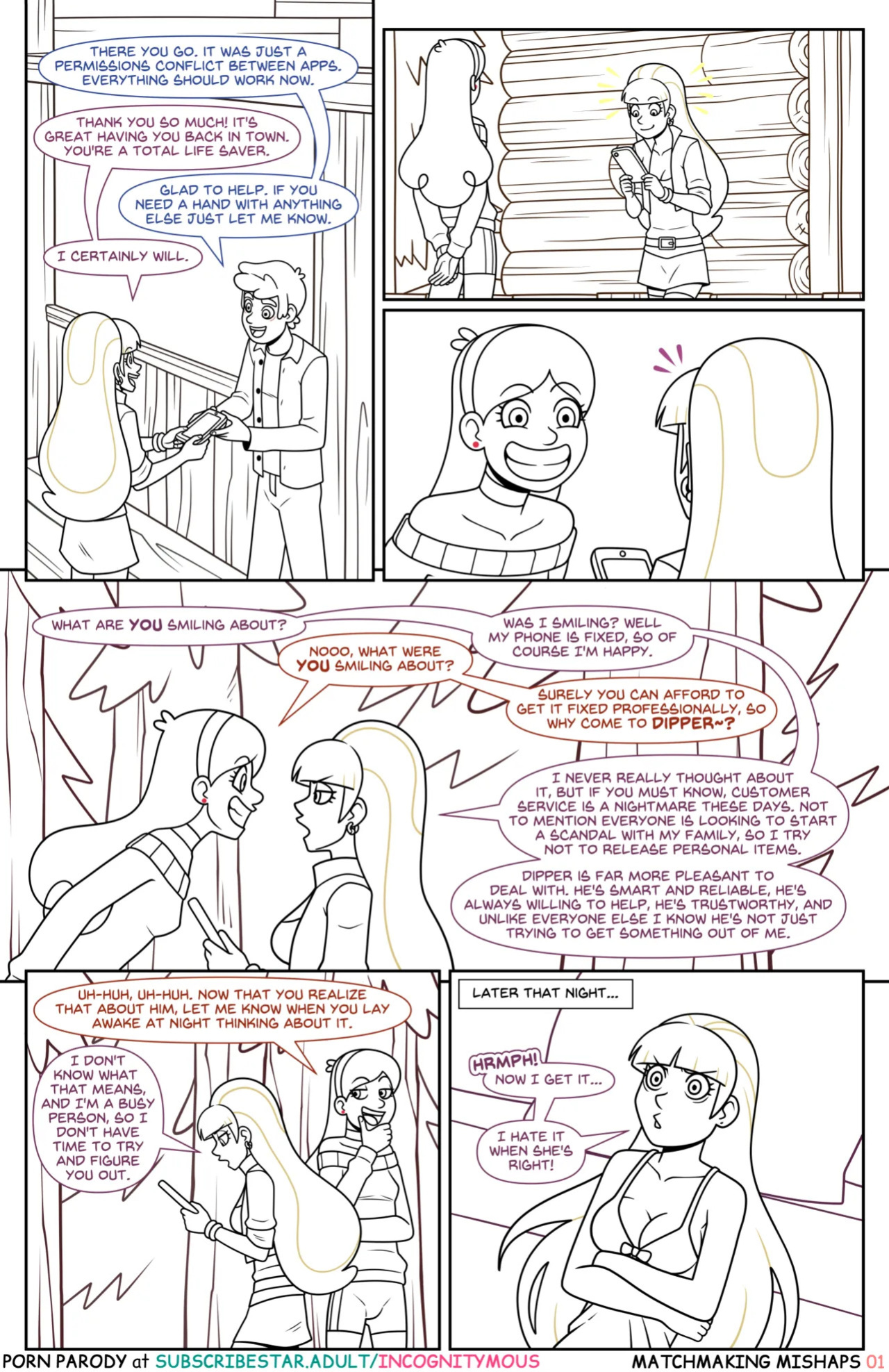 (Incognitymous) - Gravity Falls - Matchmaking Mishaps