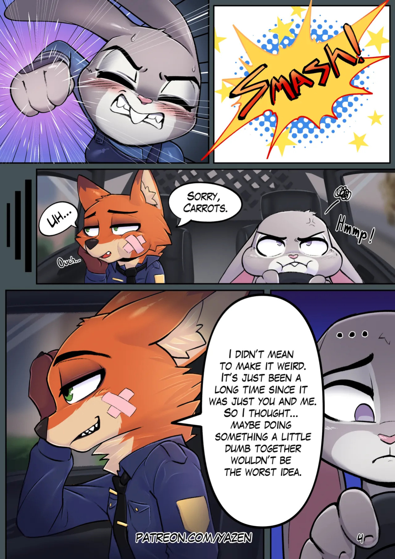 [Yazen] Redacted (Zootopia)(Helluva Boss)[Ongoing]