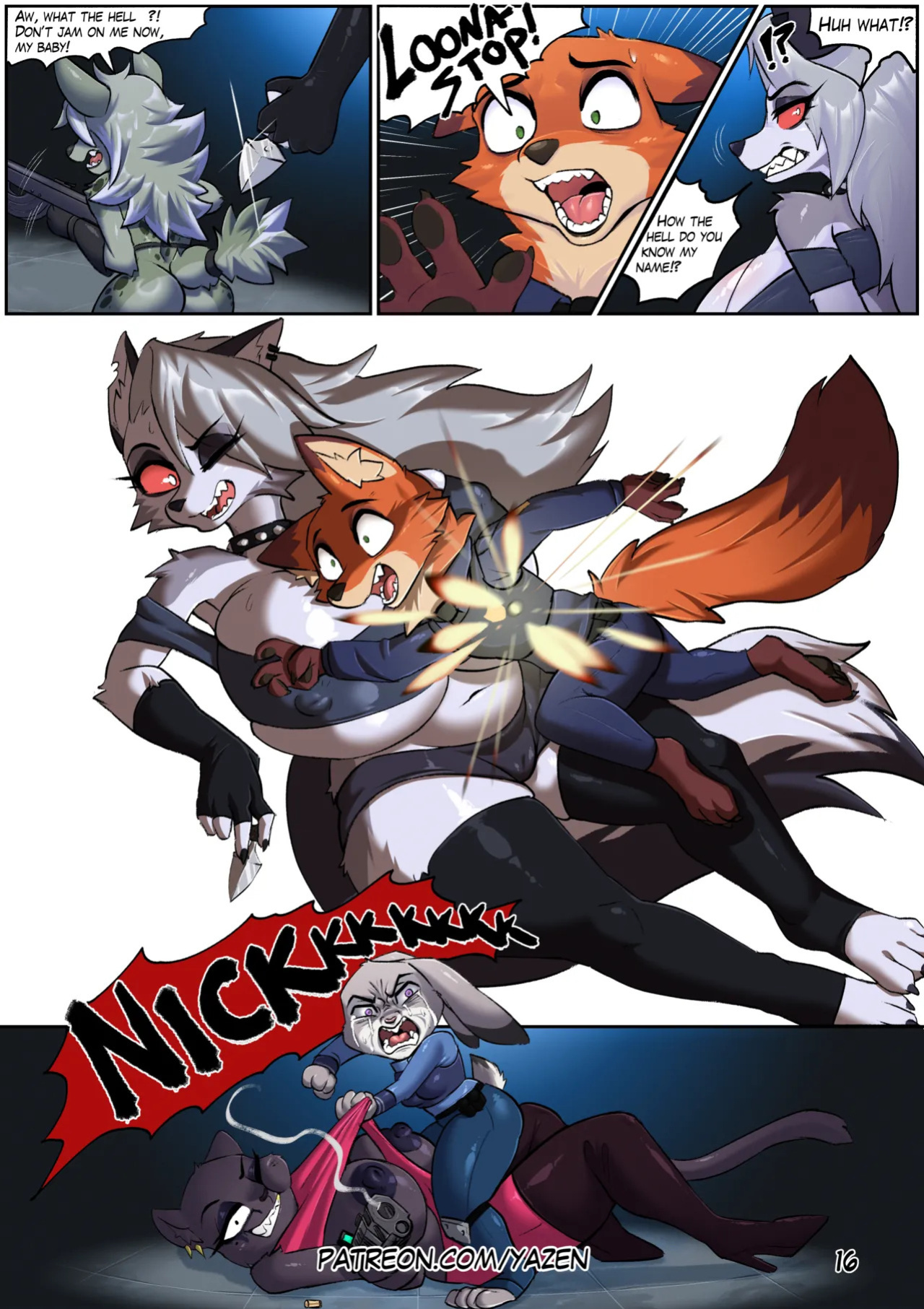 [Yazen] Redacted (Zootopia)(Helluva Boss)[Ongoing]