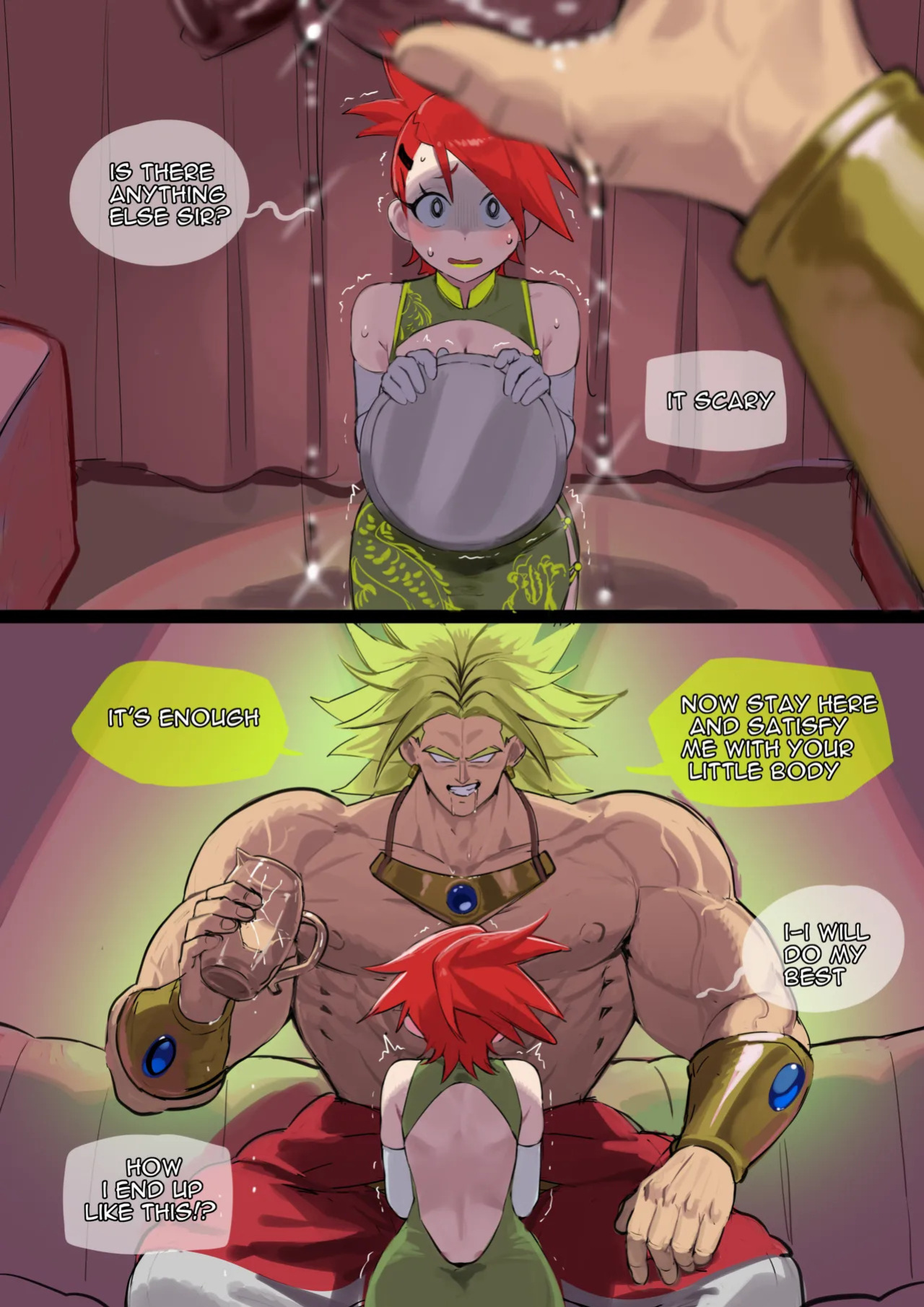 [Nia4294] Frankie x Broly (Foster's Home for Imaginary Friends/Dragon Ball Z)