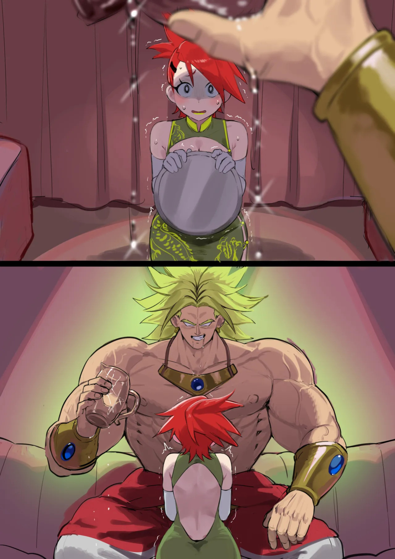 [Nia4294] Frankie x Broly (Foster's Home for Imaginary Friends/Dragon Ball Z)