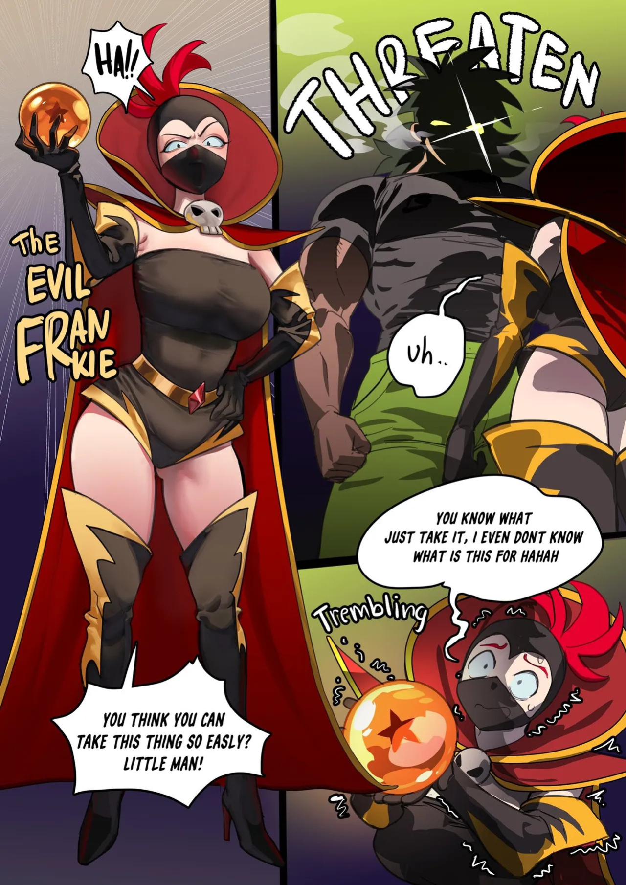 [Nia4294] Frankie x Broly (Foster's Home for Imaginary Friends/Dragon Ball Z)