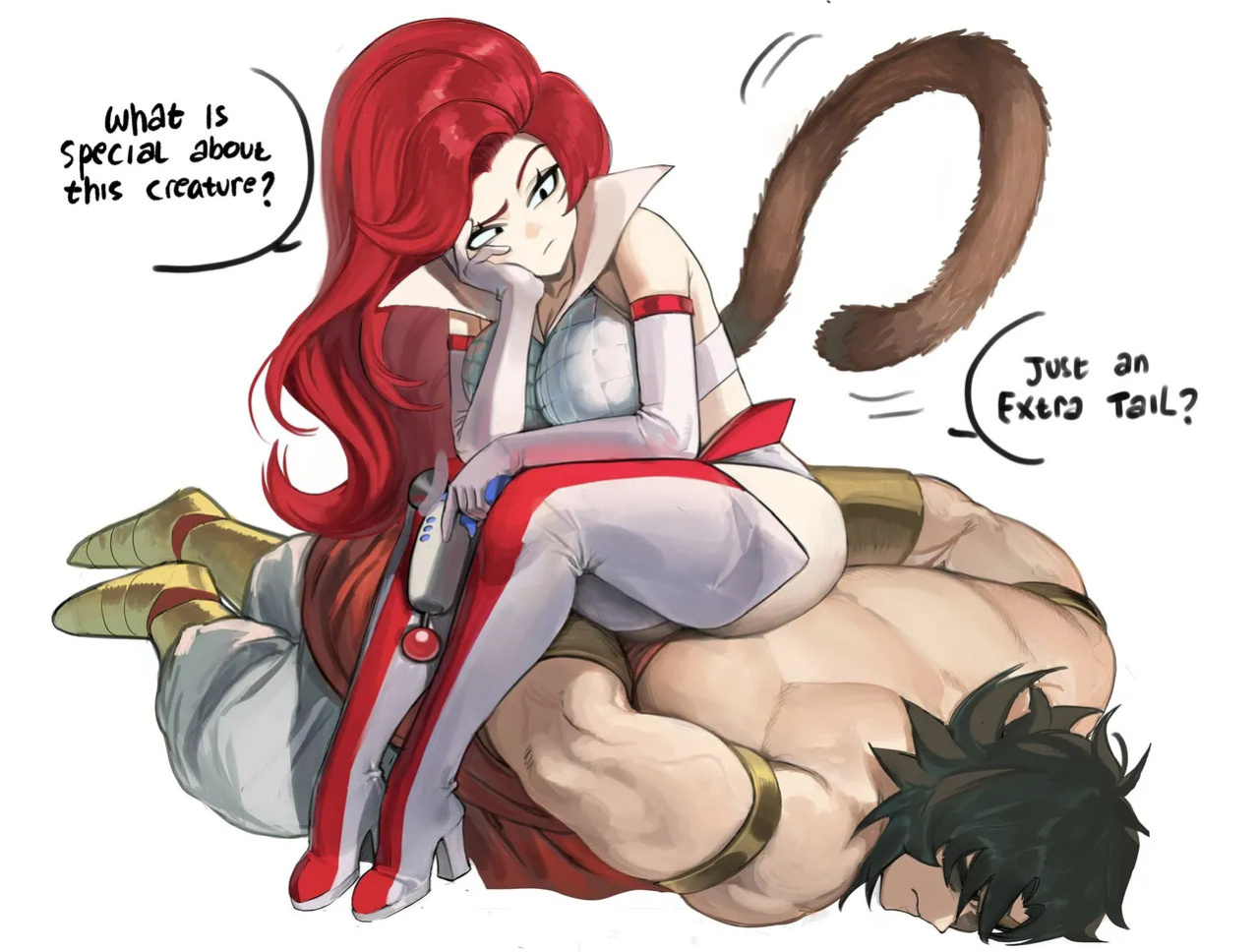 [Nia4294] Frankie x Broly (Foster's Home for Imaginary Friends/Dragon Ball Z)